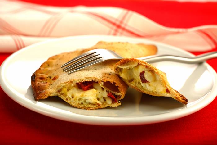 Calzone a los tres quesos