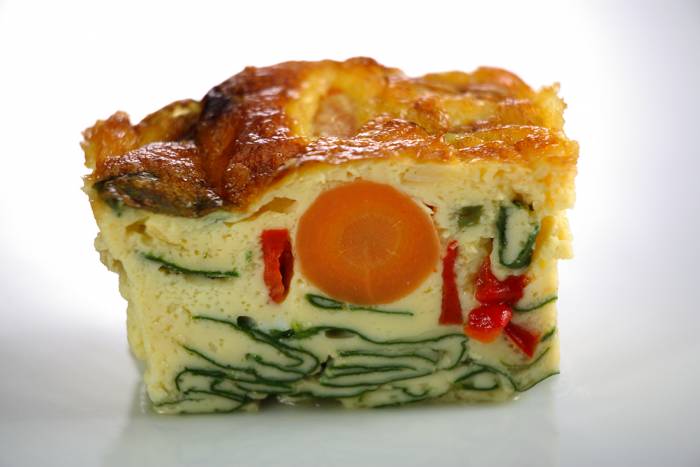 Flan de verduras