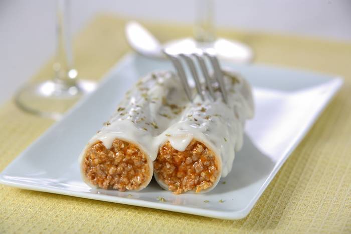 Canelones de Navidad