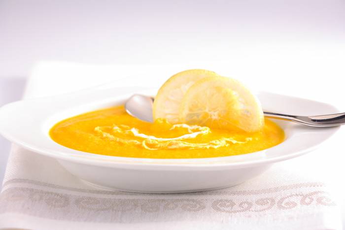 Sopa de zanahorias