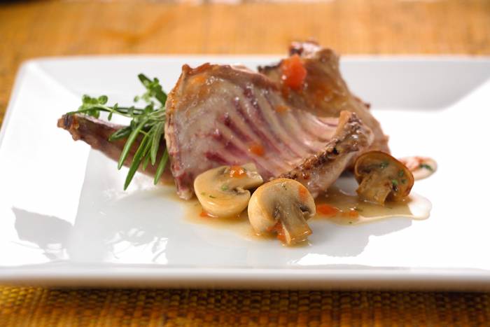 Conejo a la cazadora