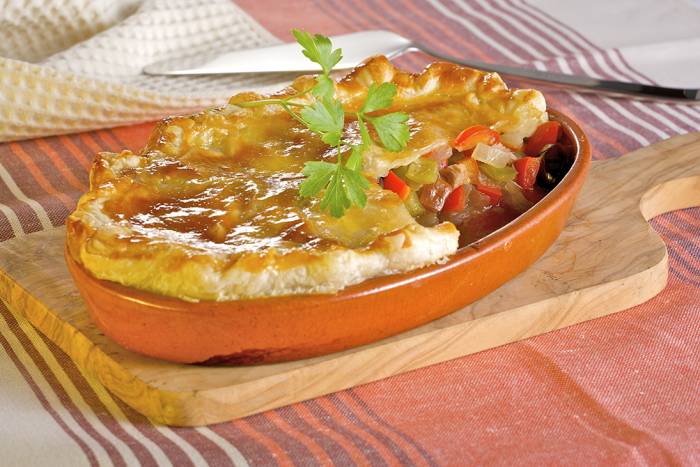 Empanada de hojaldre