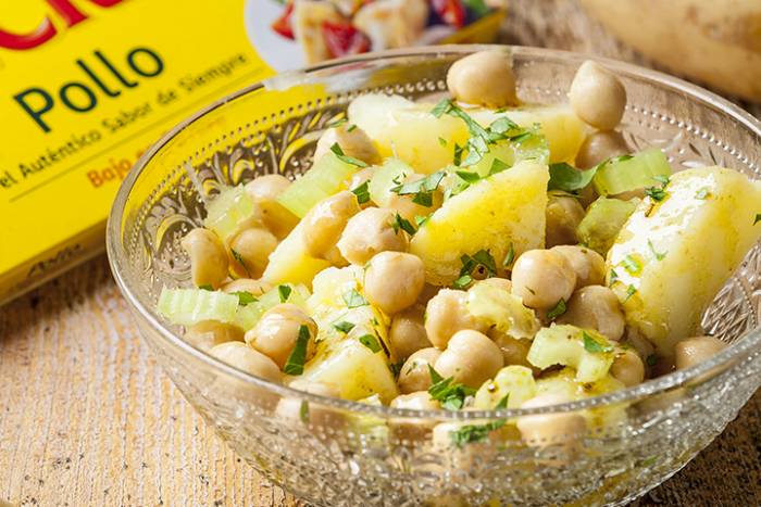 Ensalada de garbanzos
