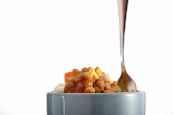 Ensalada de lentejas con atún