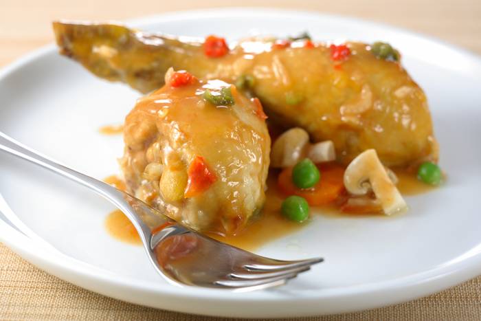 Pollo al chilindrón