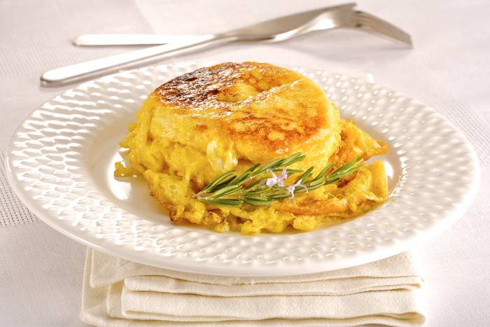 Tortilla de pan de molde