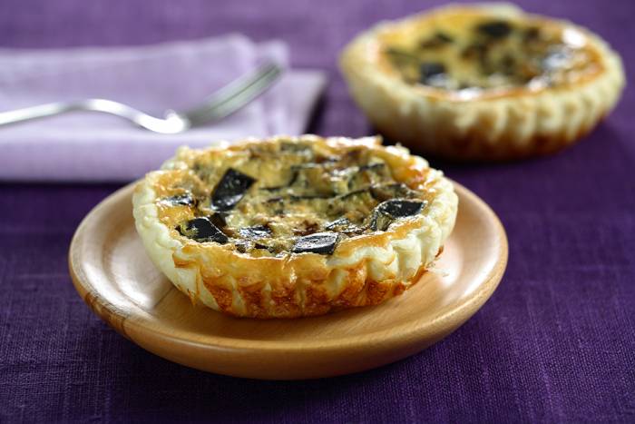 Quiche de berenjenas