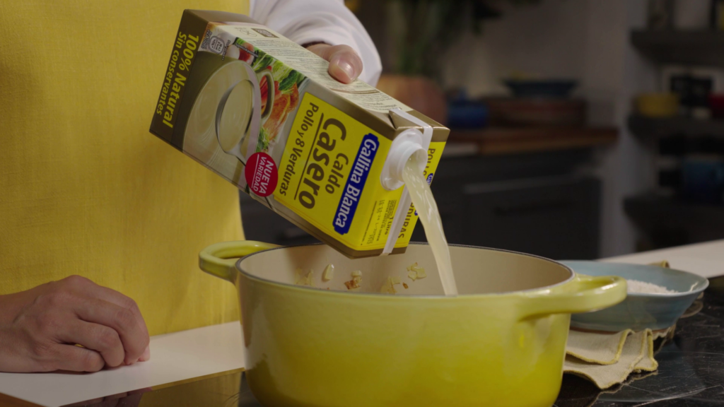 Incorporar las verduras