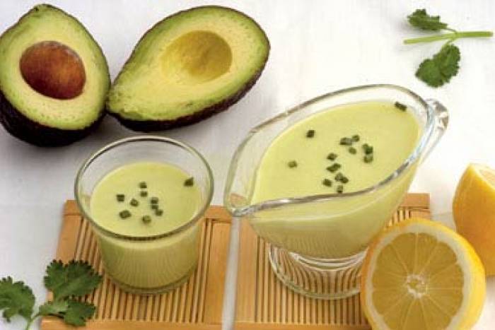 Gazpacho de aguacate