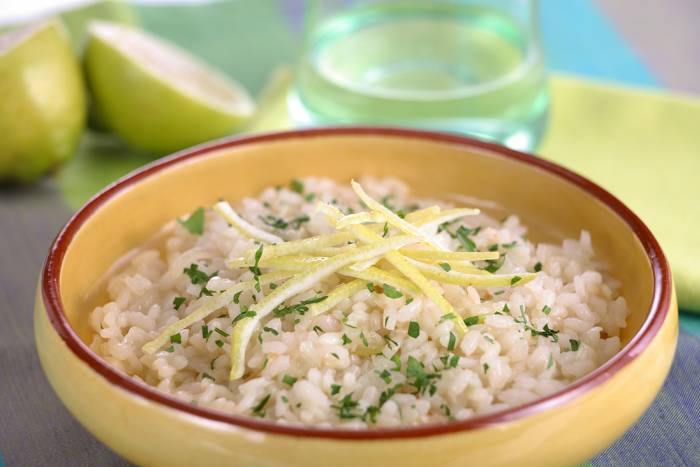 Arroz al limón