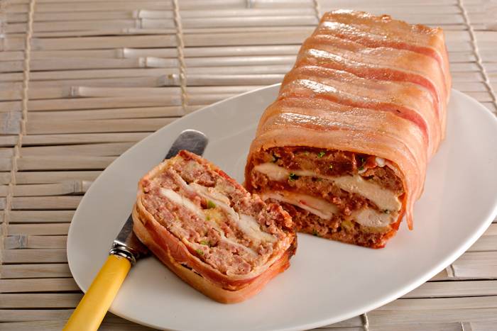 Fiambre de pechugas al microondas