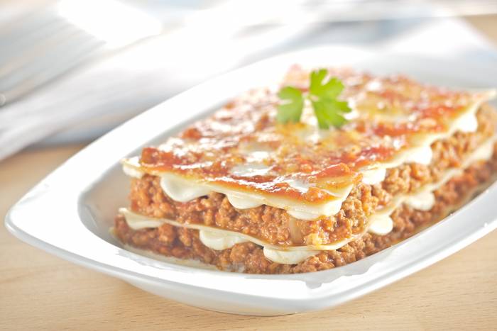 Lasaña al horno