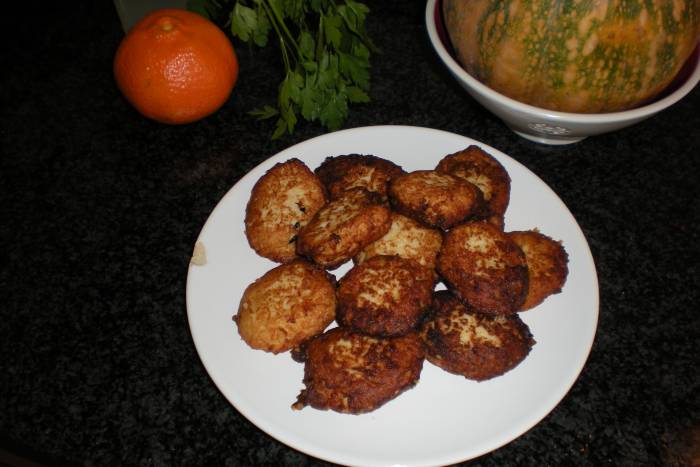 Buñuelos de coliflor