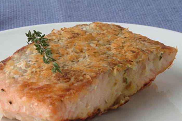 Salmon con salsa de naranja