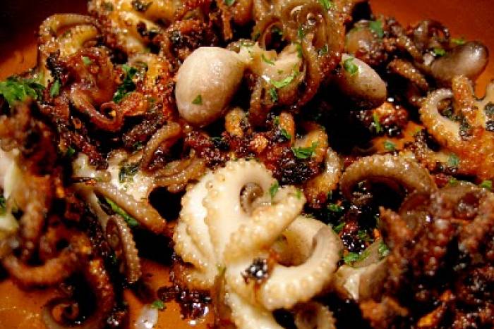 Pulpitos a la plancha