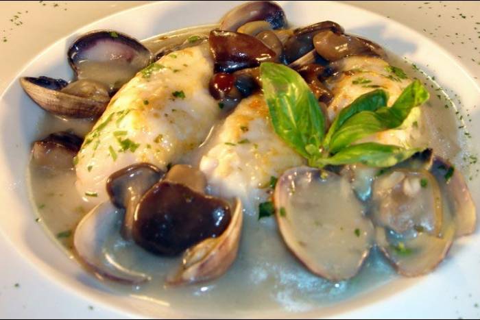 Lubina a la asturiana