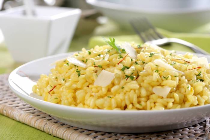 Risotto a la parmesana