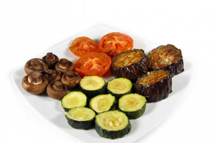 Verduras asadas al horno