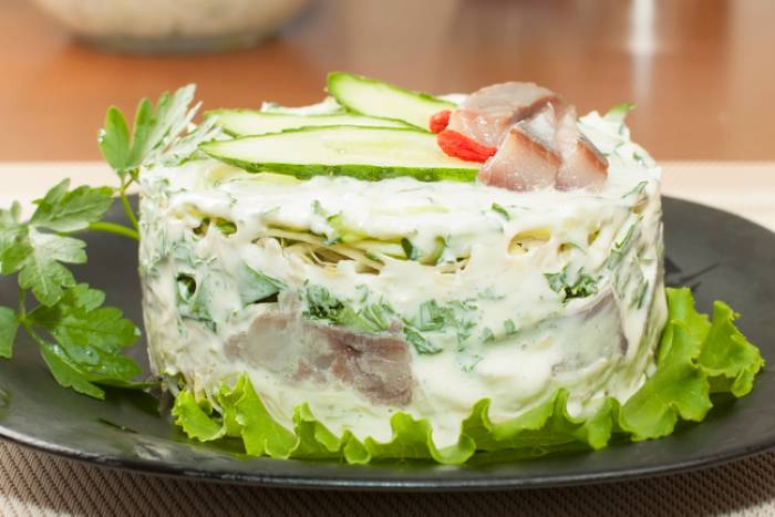 Pastel vegetal con pan de molde