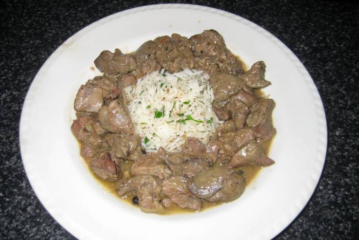 Higaditos de pollo al jerez