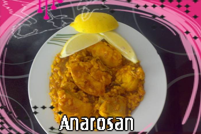 Arroz con pollo al limón
