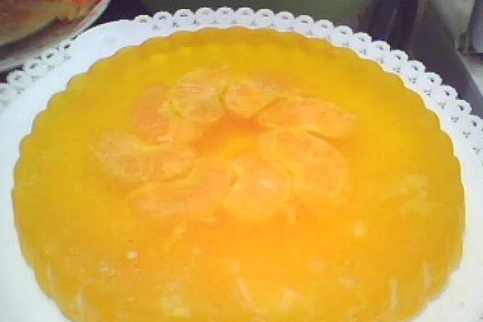 Gelatina de mandarina