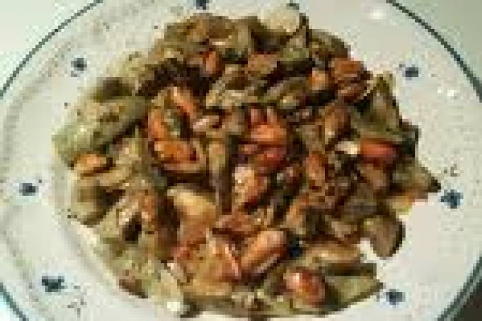 Alcachofas con mejillones