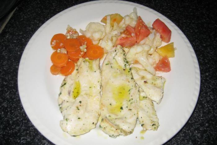 Filetes de pollo aliñados