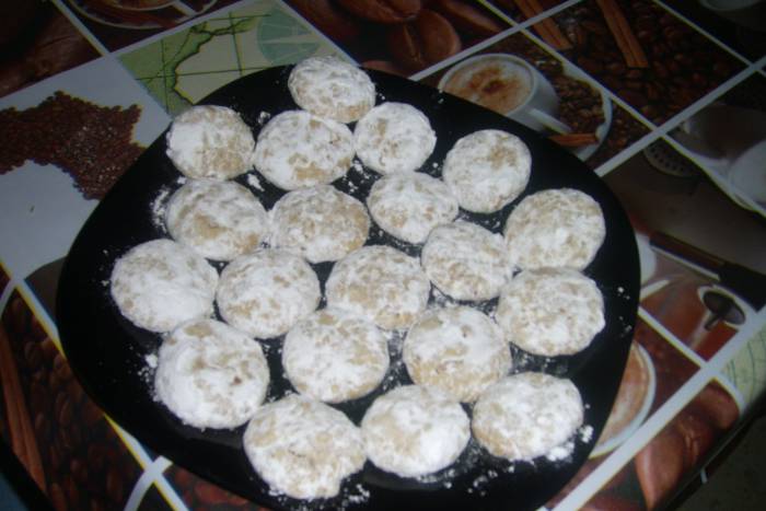 Galletas de nueces y mantequilla