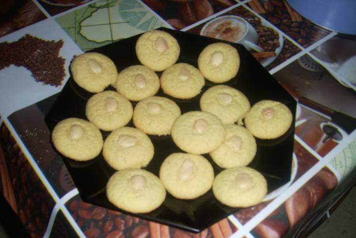 Galletas de almendra y mantequilla