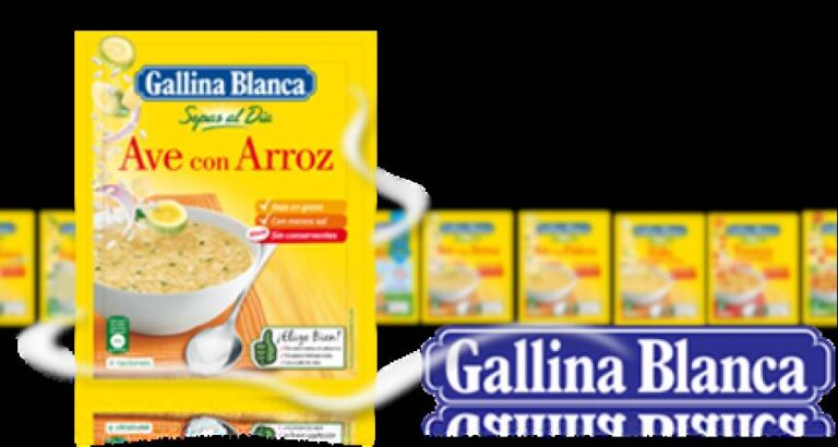 Sopa de arroz con garbanzos