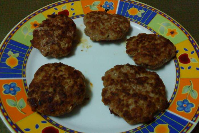 Filetes rusos de dieta