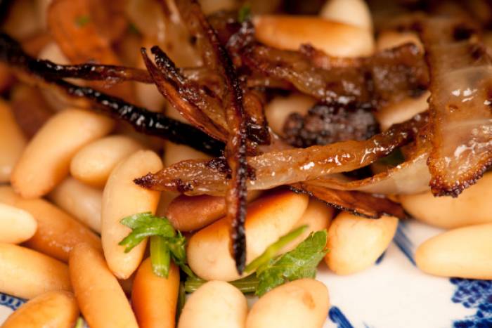 Cebolla caramelizada con miel