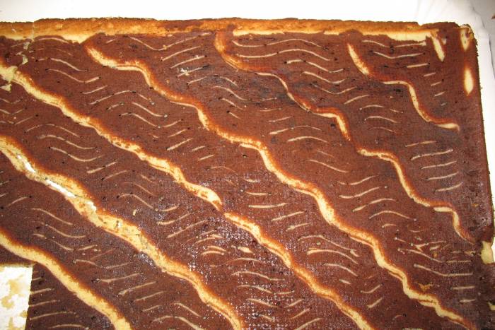 Pasta de cigarrillo bizcocho gioconda