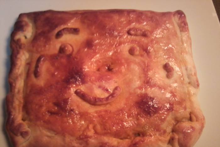 Empanada de atún y calabacín