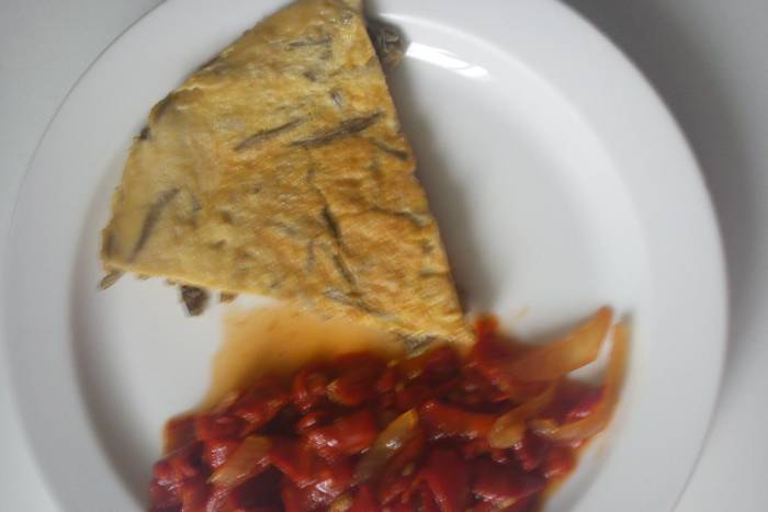 Tortilla de cardillos