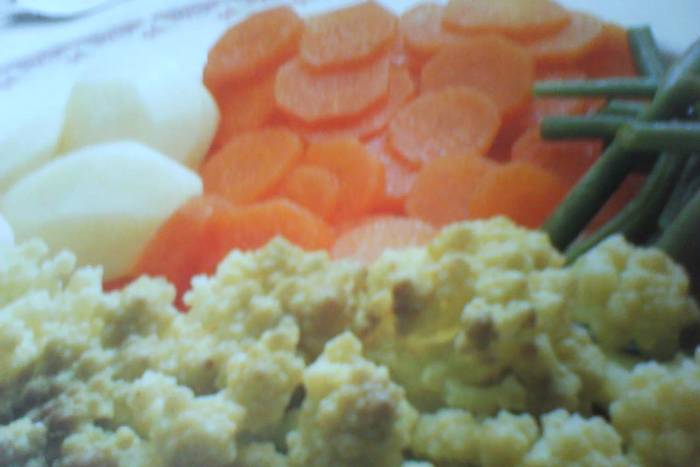 Surtido de verduras al vapor