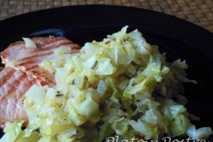 Repollo guisado