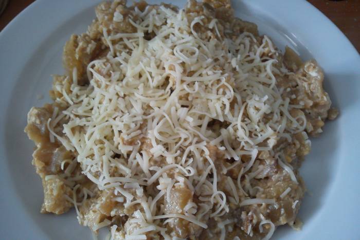 Revuelto de berenjenas de mi abuelo