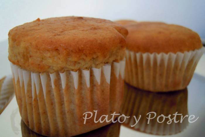 Muffins de limón ligeros