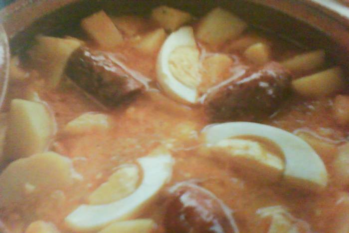 Guiso de patatas con chistorra