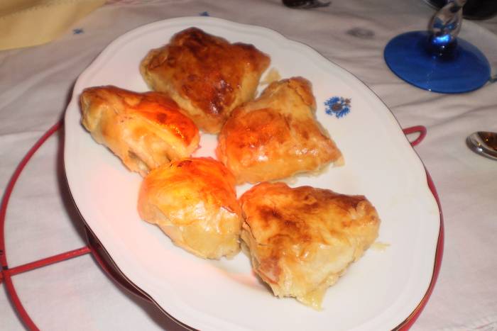 Empanadillas de pasta filo