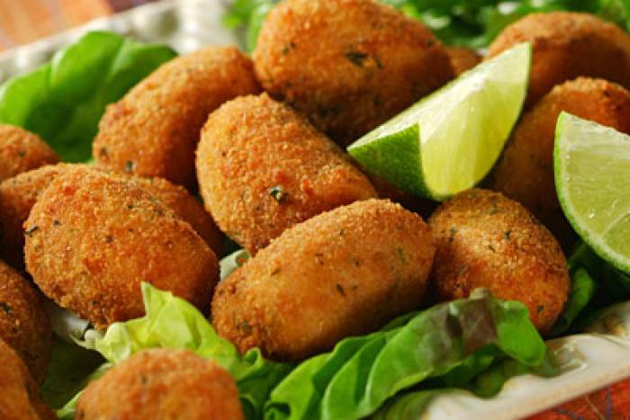 Croquetas, muy ,crujientes
