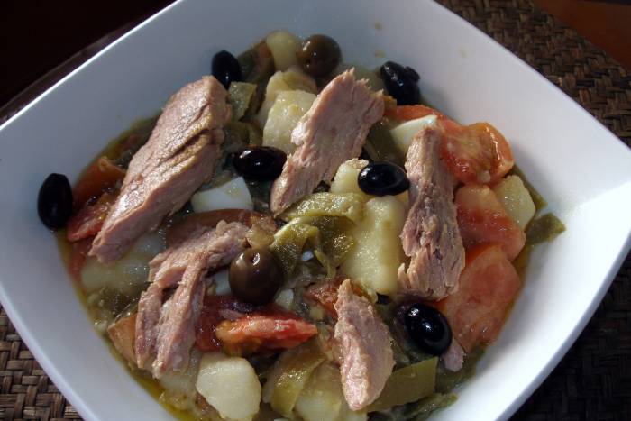 Ensalada de patata y judías verdes