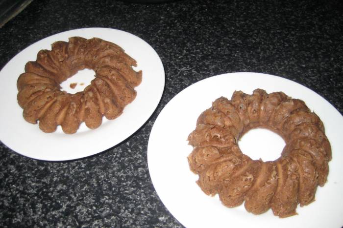 Bizcocho de cacao en microondas