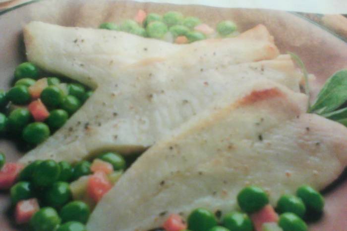 Filete de panga en papillote