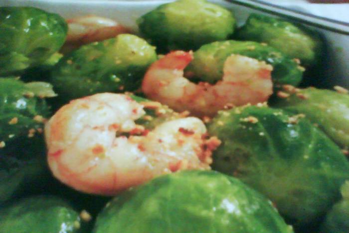 coles de Bruselas salteadas