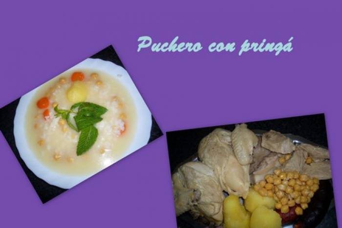 Puchero con pringá