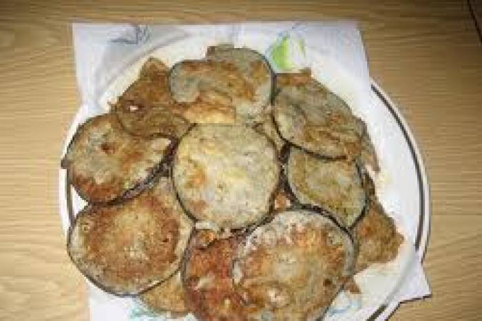 Berenjenas pasadas por huevo