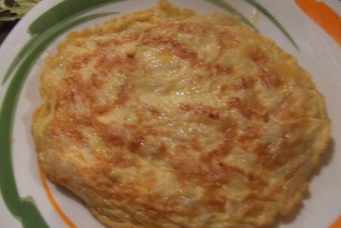 Tortilla de espárragos blancos